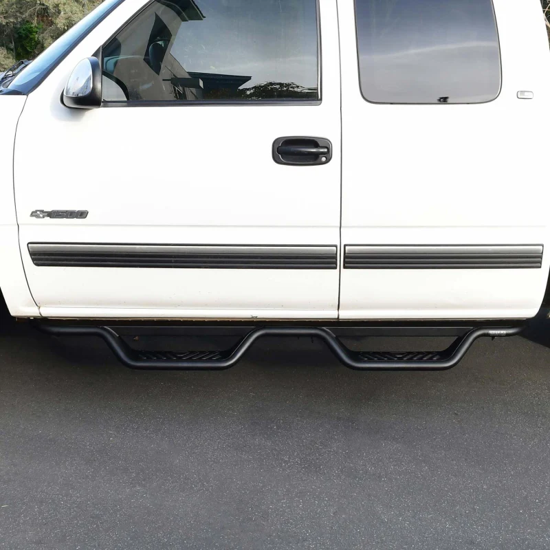 Westin Outlaw Drop Side Steps Textured Black Model 20-11685 - Image 5
