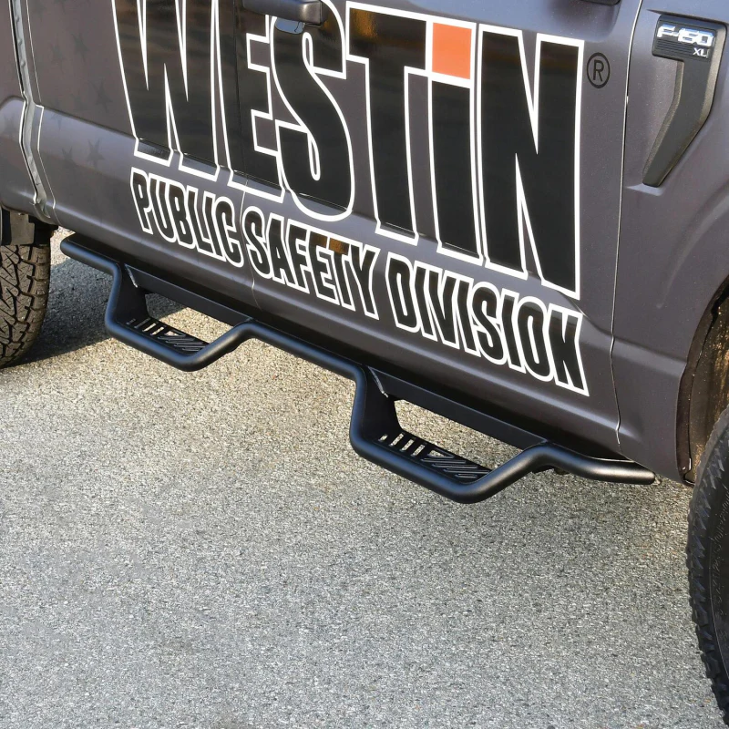 Westin Outlaw Drop Side Steps Textured Black Model 20-13945 - Image 5