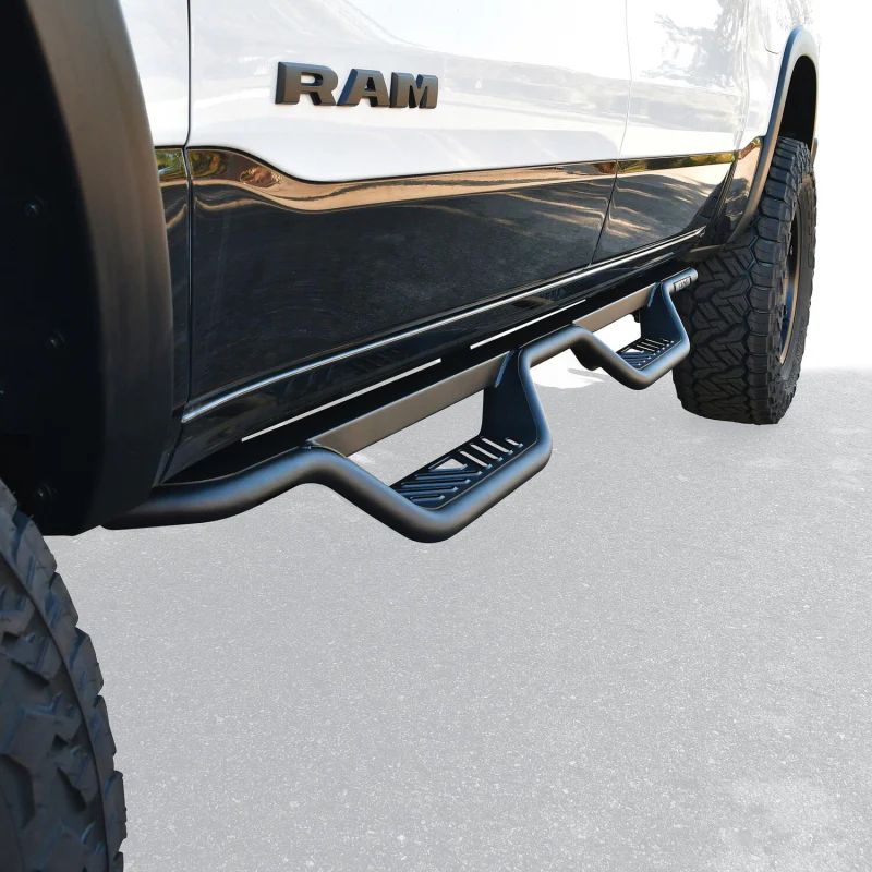 Westin Outlaw Drop Side Steps Textured Black Model 20-14085 - Image 3