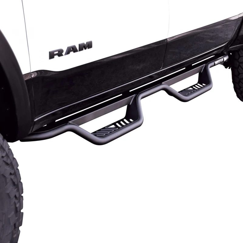 Westin Outlaw Drop Side Steps Textured Black Model 20-14085 - Image 6