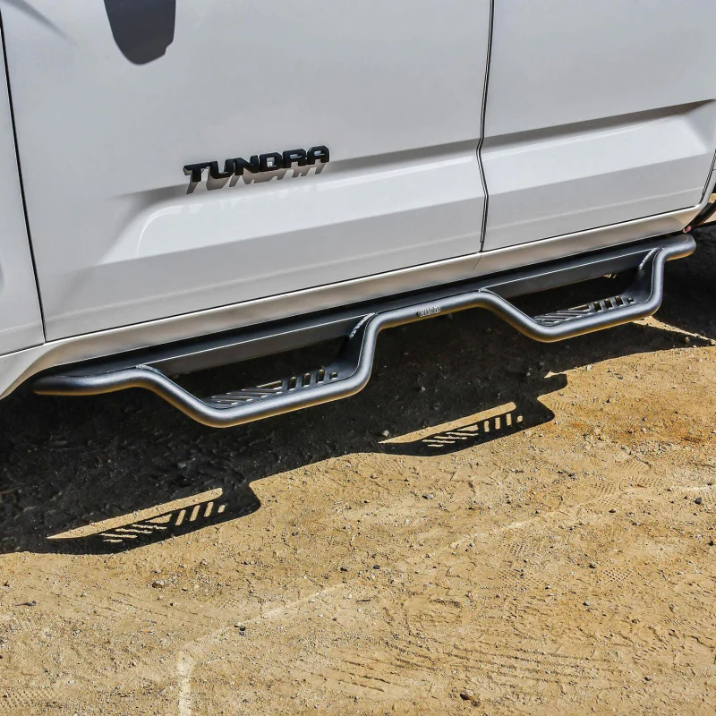 Westin Outlaw Drop Side Steps Textured Black Model 20-14225 - Image 2