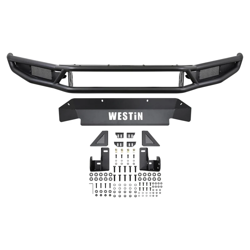 Westin Outlaw Front Bumper Textured Black Model 58-62025 - Image 9