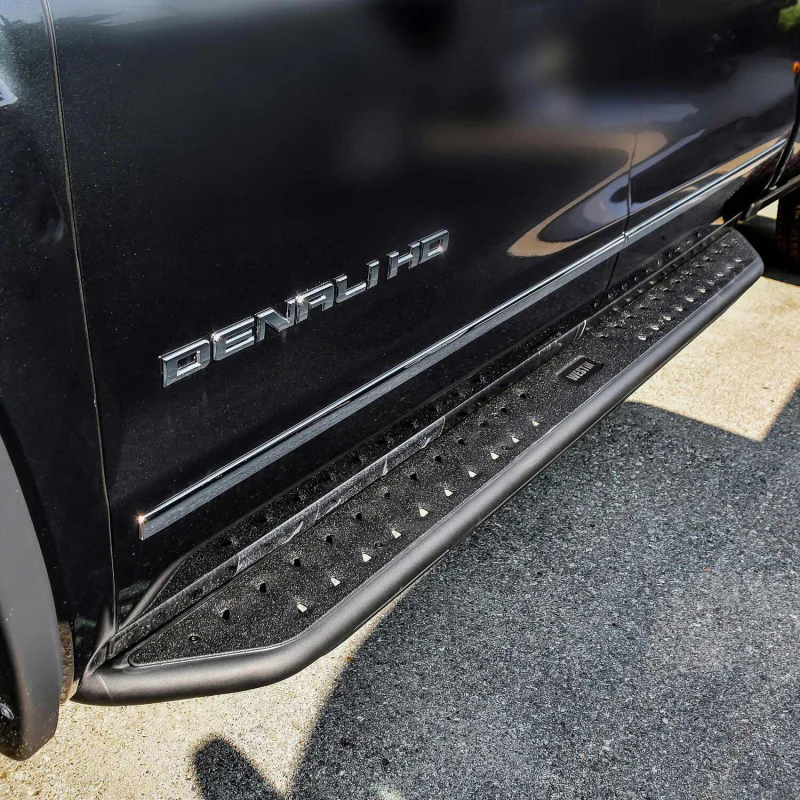 Westin Outlaw Running Boards Textured Black Model 58-53725 - Image 3