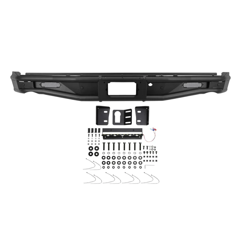 Westin Outlaw Rear Bumper Textured Black Model 58-82025 - Image 10