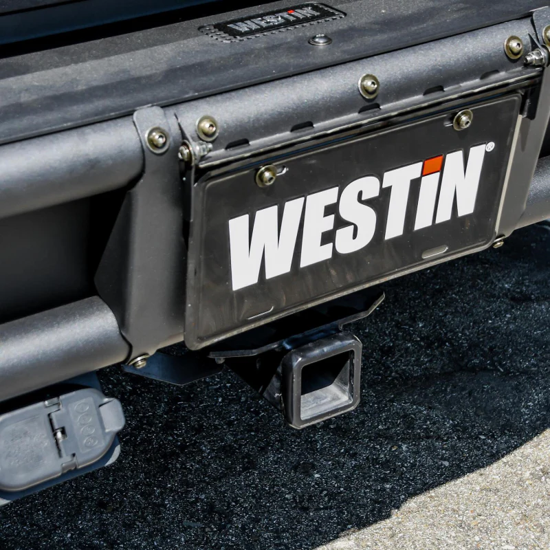 Westin Outlaw Rear Bumper Textured Black Model 58-82025 - Image 9