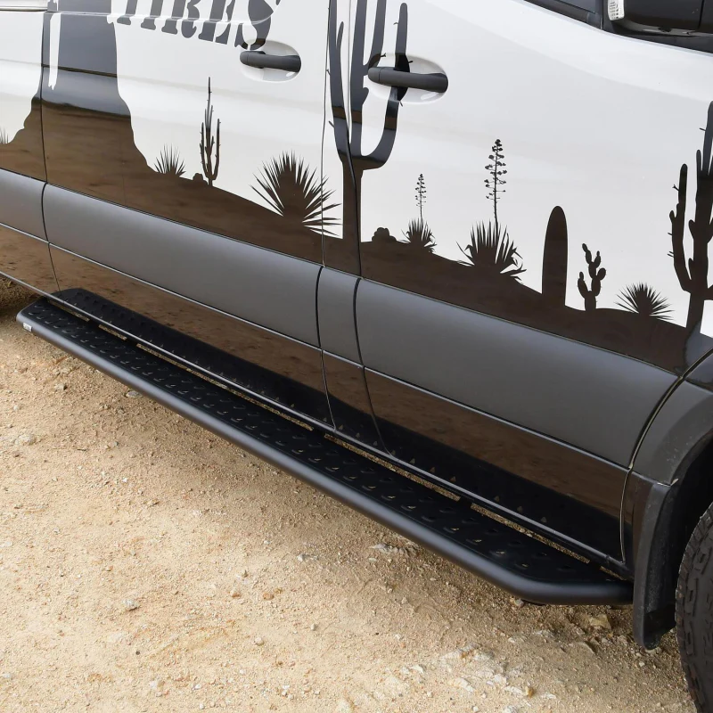 Westin Outlaw Running Boards Textured Black Model 28-31035 - Image 7