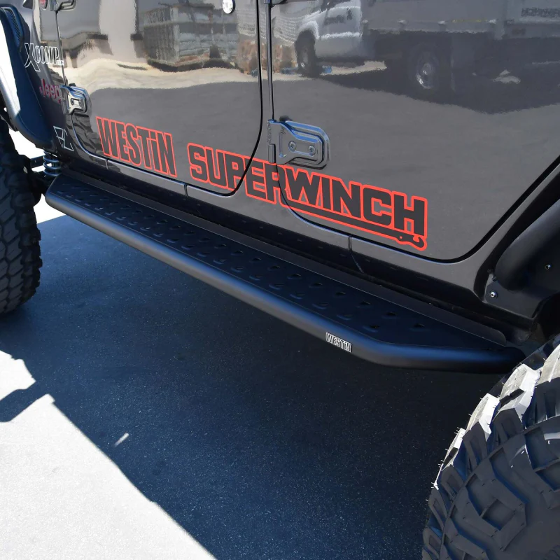 Westin Outlaw Running Boards Textured Black Model 28-34065 - Image 3
