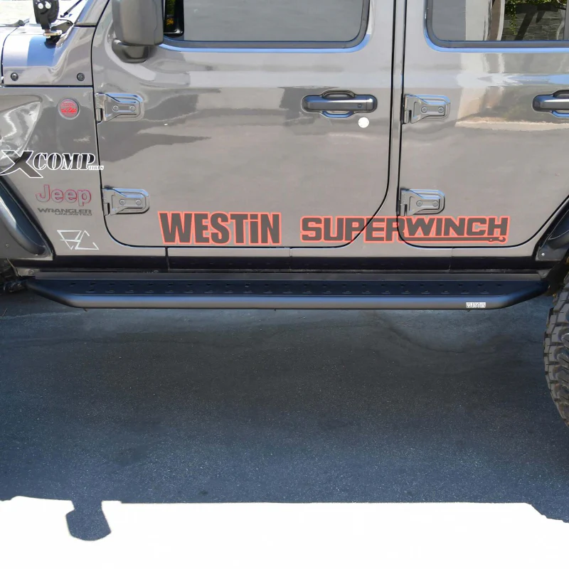 Westin Outlaw Running Boards Textured Black Model 28-34065 - Image 5