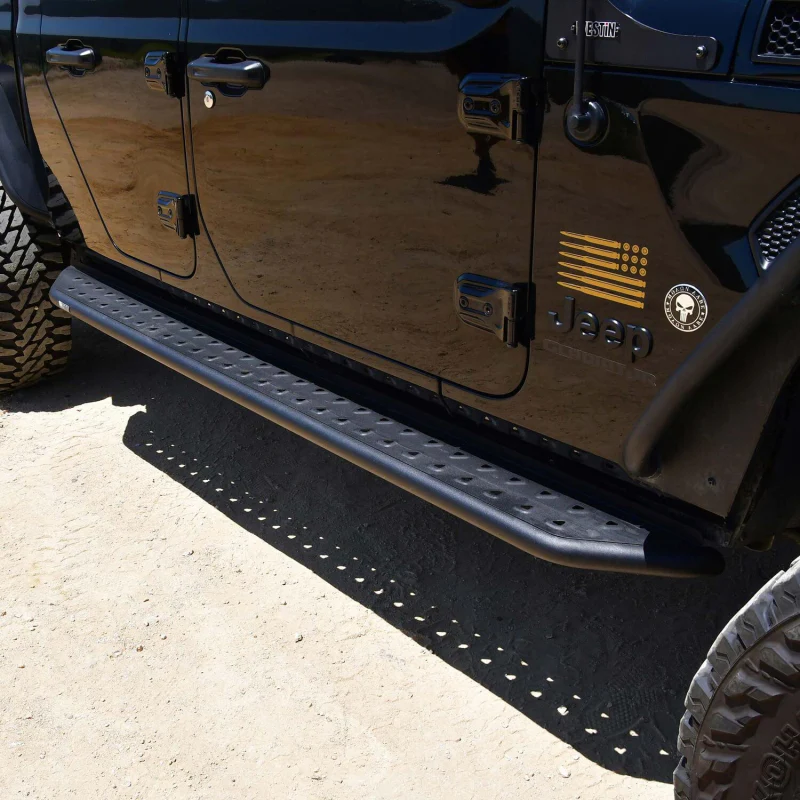 Westin Outlaw Running Boards Textured Black Model 28-34165 - Image 2