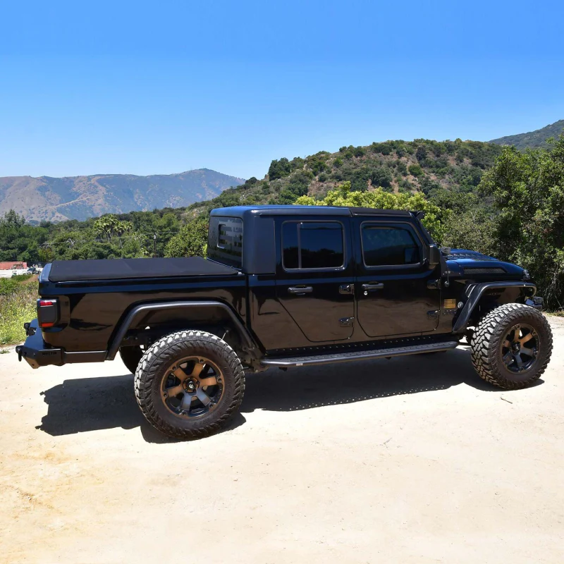 Westin Outlaw Running Boards Textured Black Model 28-34165 - Image 7