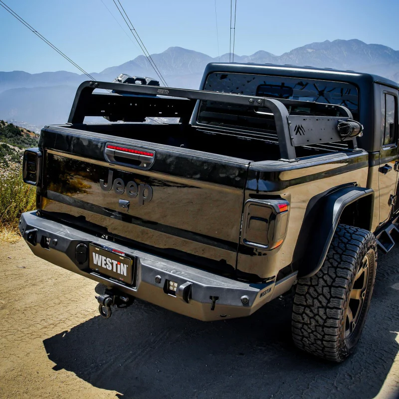 Westin Overland Cargo Rack Textured Black Model 51-10005 - Image 6