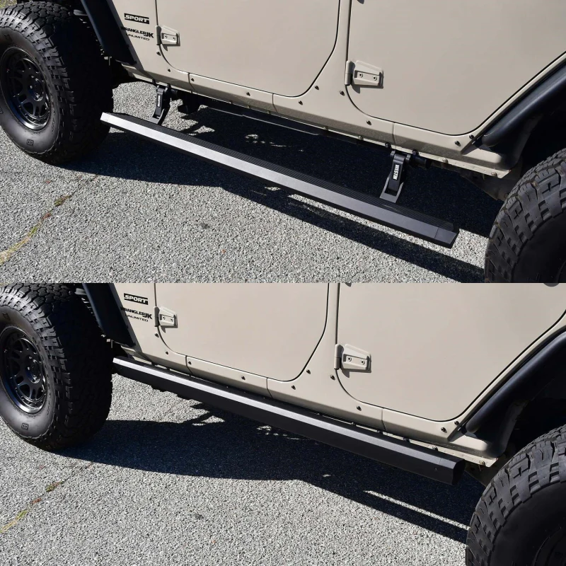 Westin Pro-e Electric Running Boards Textured Black Aluminum Model 29-23295 - Image 4