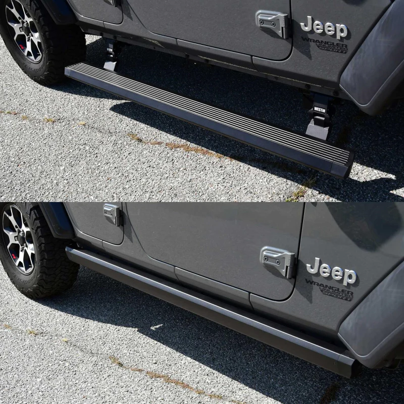 Westin Pro-e Electric Running Boards Textured Black Aluminum Model 29-24065 - Image 4