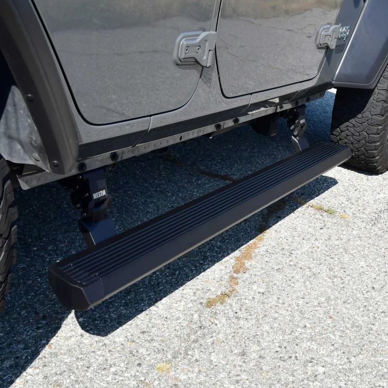 Westin Pro-e Electric Running Boards Textured Black Aluminum Model 29-24065 - Image 5
