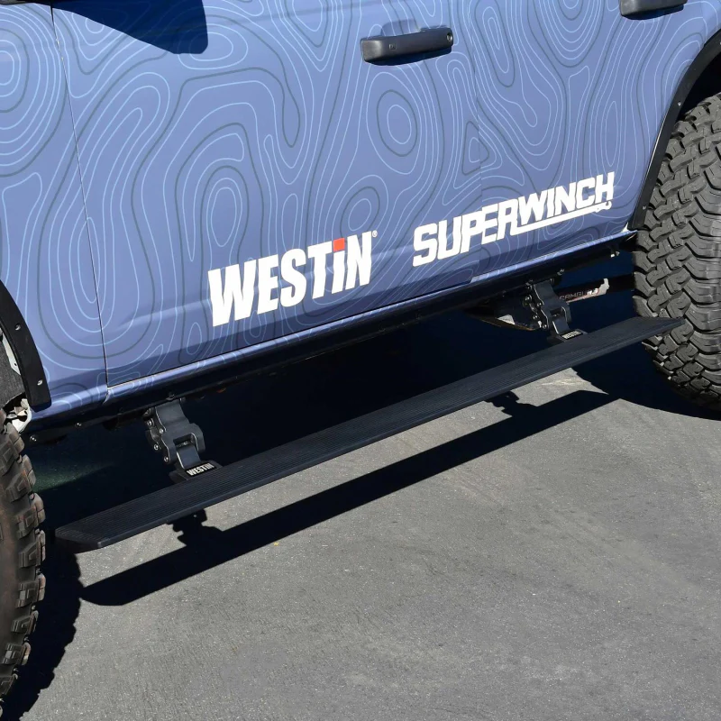 Westin Pro-e Electric Running Boards Textured Black Aluminum Model 29-24195 - Image 5