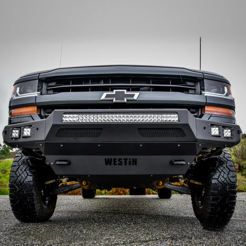Westin Pro-Mod Front Bumper Textured Black Model 58-41005 - Image 7