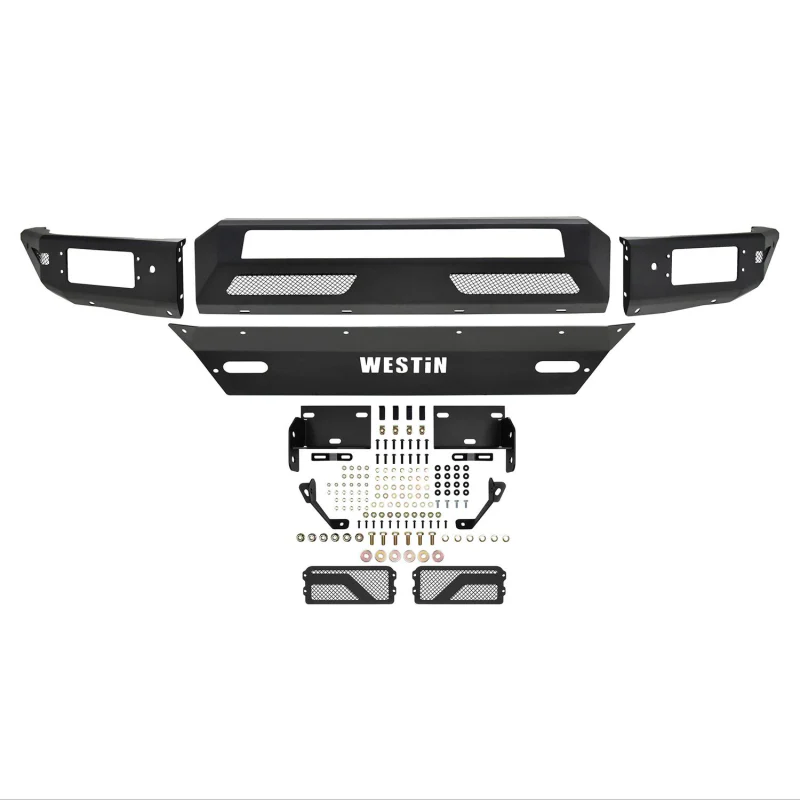 Westin Pro-Mod Front Bumper Textured Black Model 58-41005 - Image 9