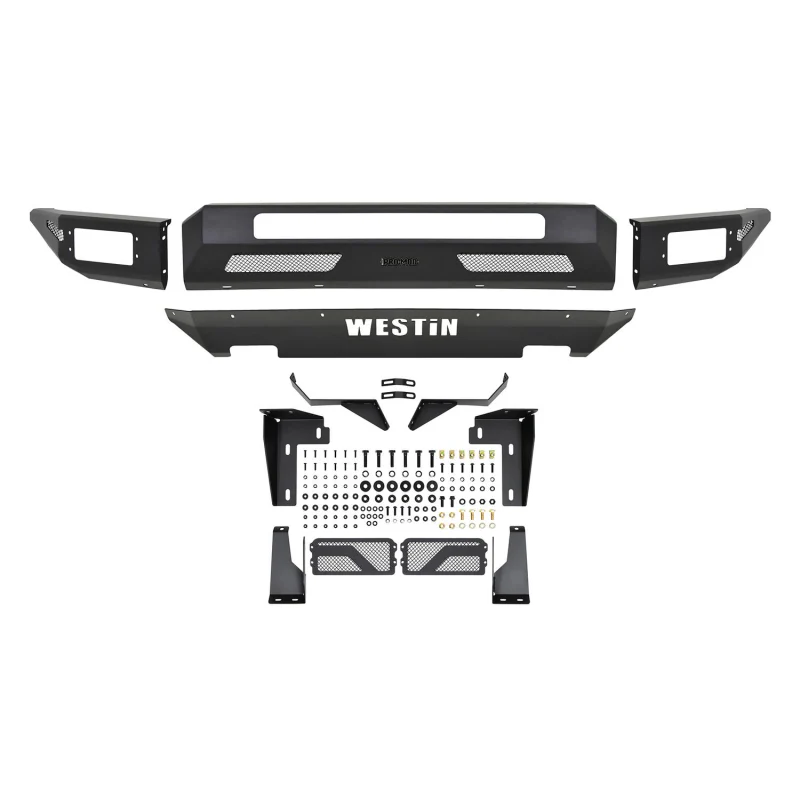 Westin Pro-Mod Front Bumper Textured Black Model 58-41145 - Image 9