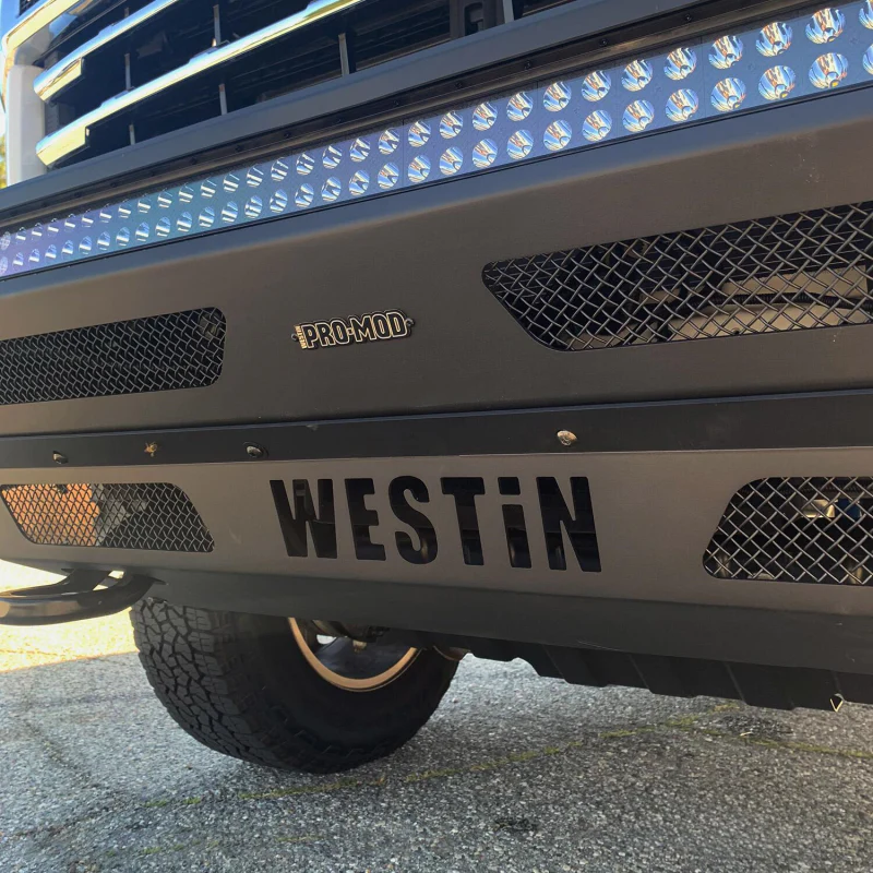 Westin Pro-Mod Front Bumper Textured Black Model 58-41225 - Image 6