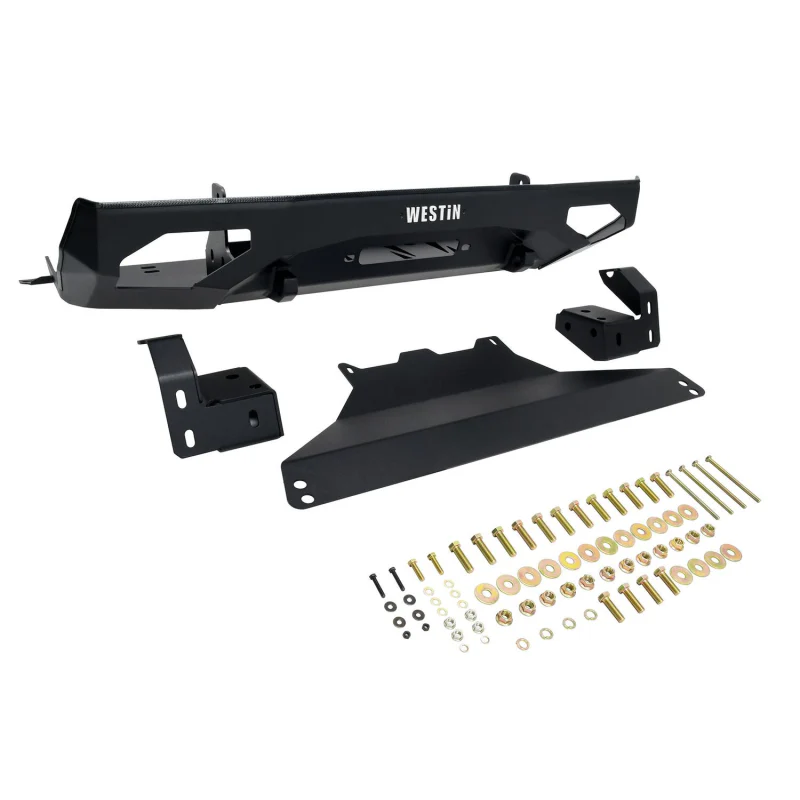 Westin Pro-Series Mid Width Front Bumper Textured Black Steel Model 58-412785 - Image 10