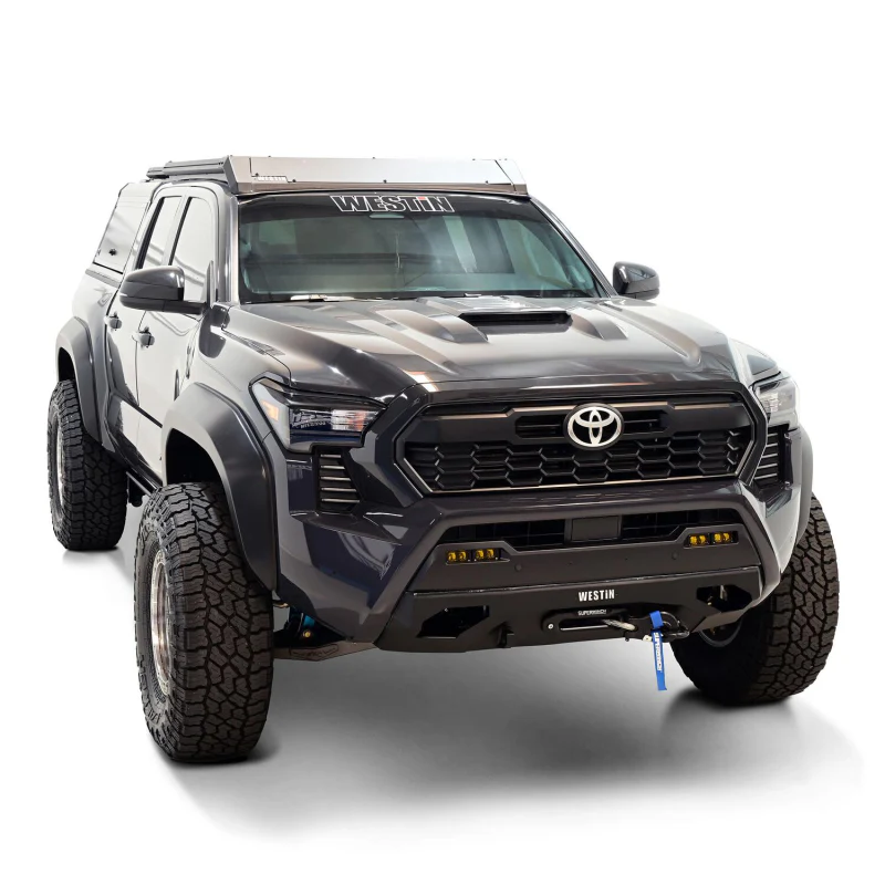 Westin Pro-Series Mid Width Front Bumper Textured Black Steel Model 58-412785 - Image 5
