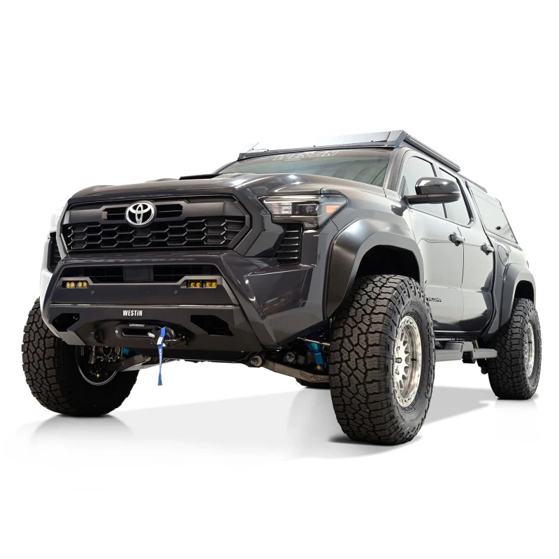 Westin Pro-Series Mid Width Front Bumper Textured Black Steel Model 58-412785 - Image 6
