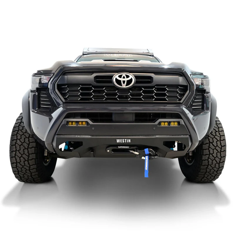 Westin Pro-Series Mid Width Front Bumper Textured Black Steel Model 58-412785 - Image 7