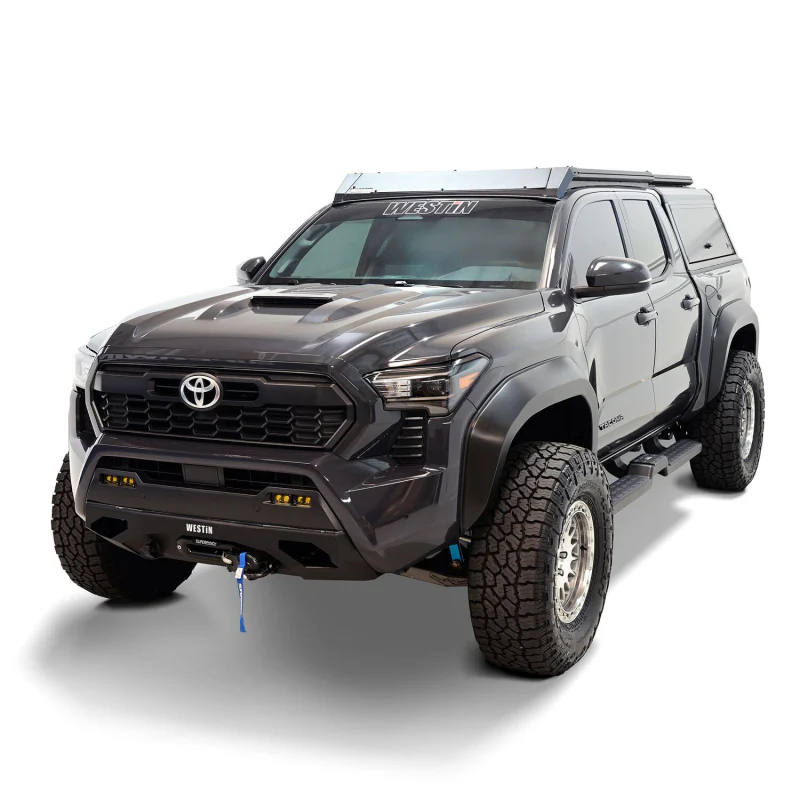 Westin Pro-Series Mid Width Front Bumper Textured Black Steel Model 58-412785 - Image 9