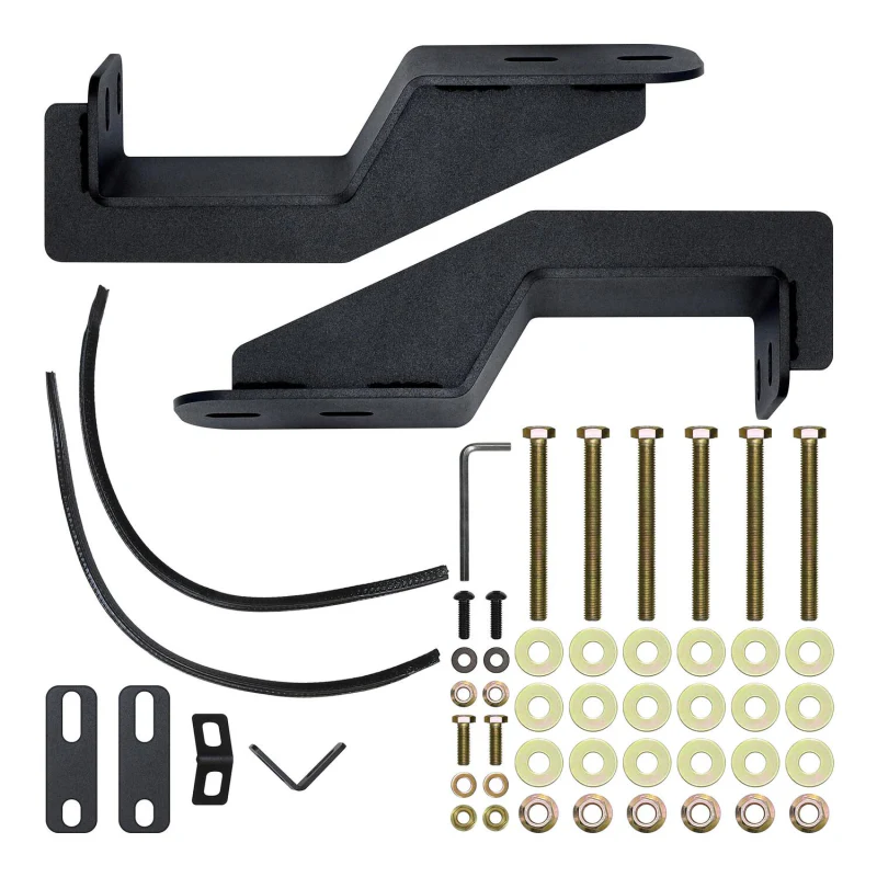 Westin Pro-Series Mid Width Winch Mount Front Bumper Textured Black Model 58-311045 - Image 11