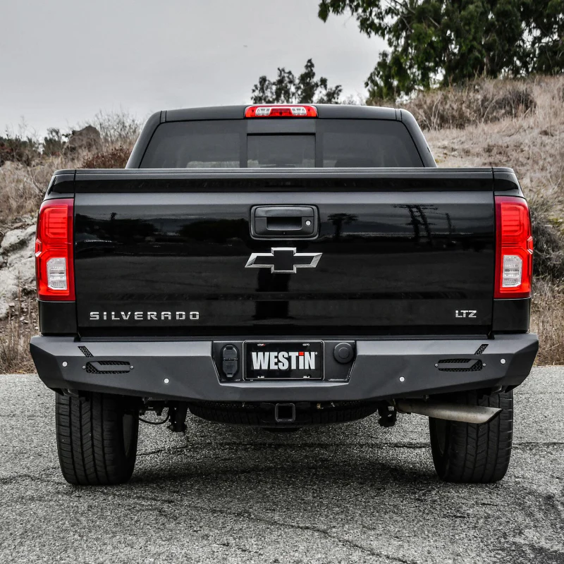 Westin Pro-Series Rear Bumper Textured Black Model 58-421005 - Image 4