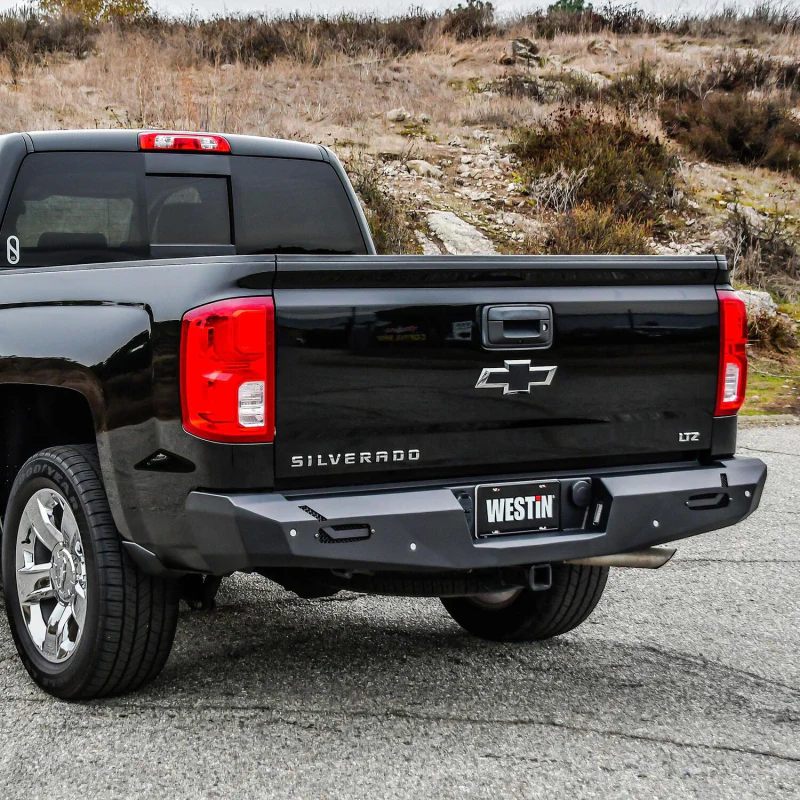 Westin Pro-Series Rear Bumper Textured Black Model 58-421005 - Image 5
