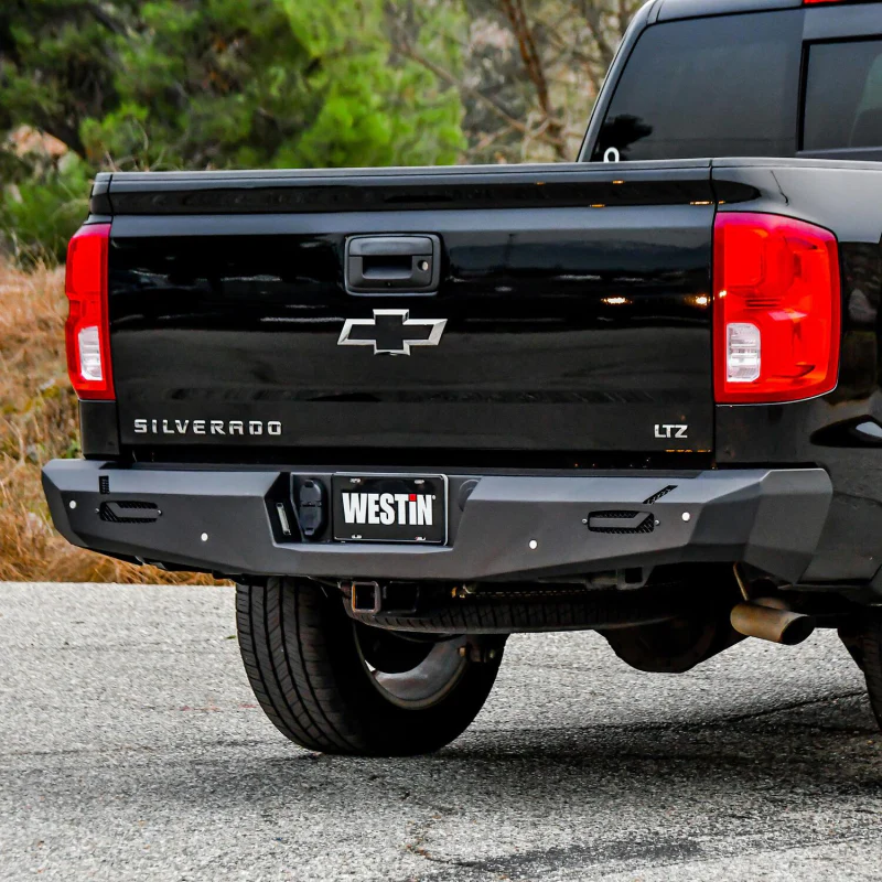 Westin Pro-Series Rear Bumper Textured Black Model 58-421005 - Image 7