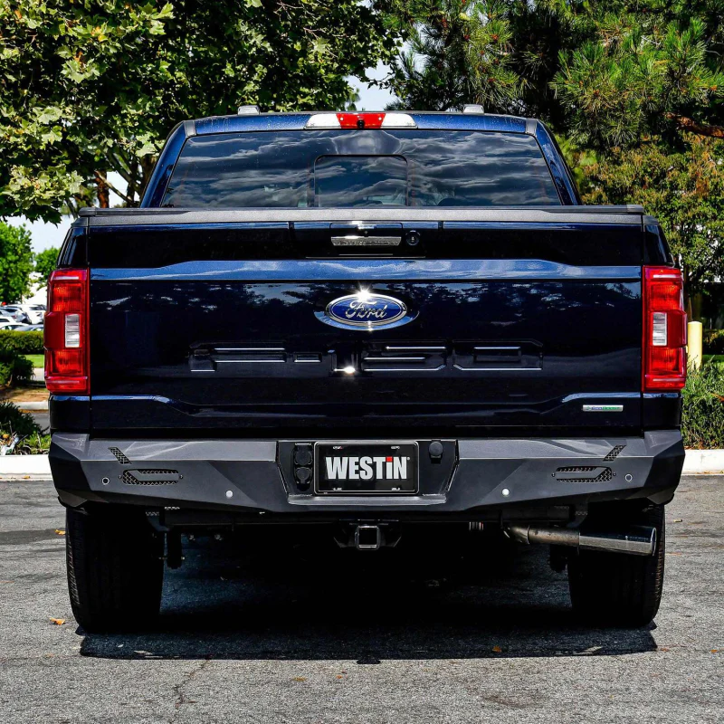 Westin Pro-Series Rear Bumper Textured Black Model 58-421015 - Image 4