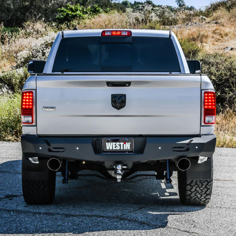 Westin Pro-Series Rear Bumper Textured Black Model 58-421025 - Image 7