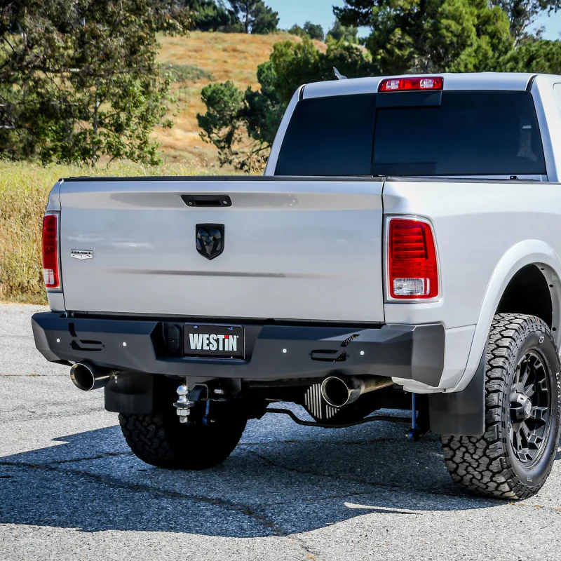 Westin Pro-Series Rear Bumper Textured Black Model 58-421025 - Image 9