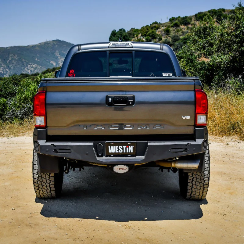 Westin Pro-Series Rear Bumper Textured Black Model 58-421045 - Image 4