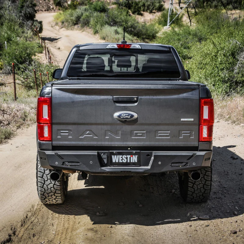 Westin Pro-Series Rear Bumper Textured Black Model 58-421085 - Image 4