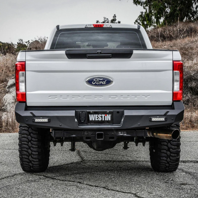 Westin Pro-Series Rear Bumper Textured Black Model 58-421175 - Image 4
