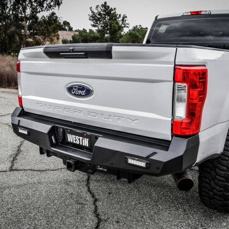 Westin Pro-Series Rear Bumper Textured Black Model 58-421175 - Image 7