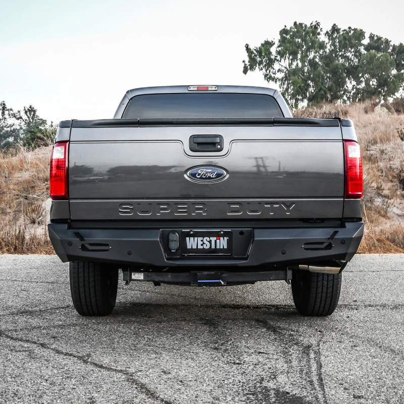 Westin Pro-Series Rear Bumper Textured Black Model 58-421205 - Image 4