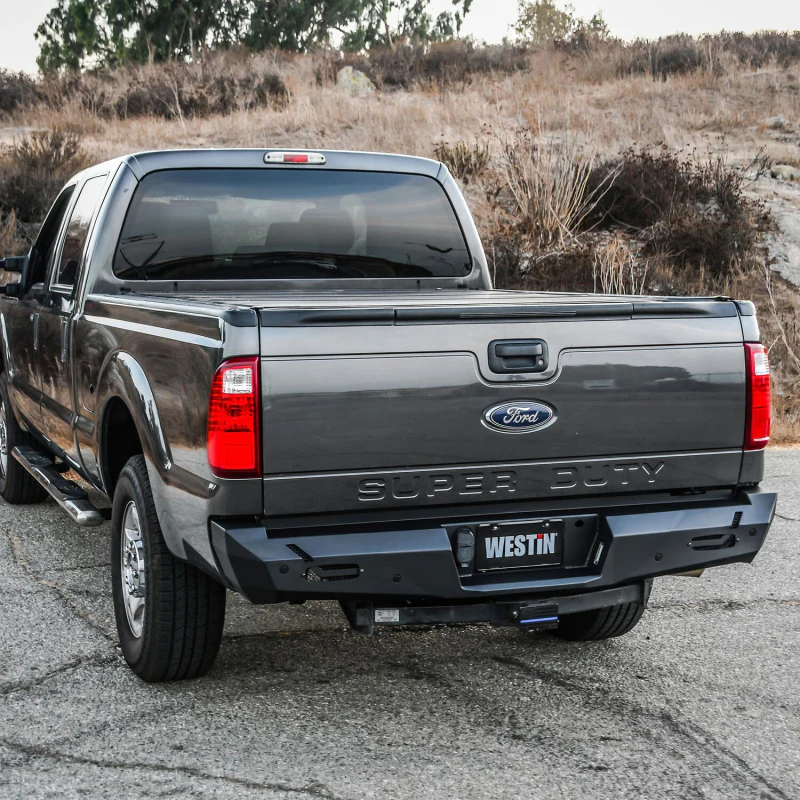 Westin Pro-Series Rear Bumper Textured Black Model 58-421205 - Image 5