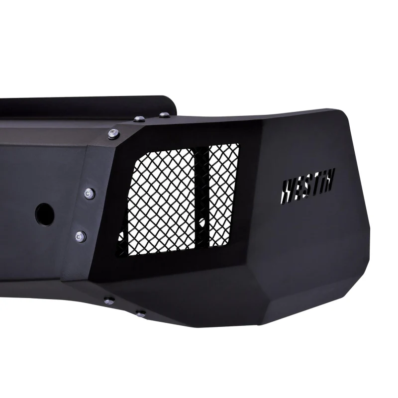 Westin Pro-Series Rear Bumper Textured Black Steel Model 58-421035 - Image 9