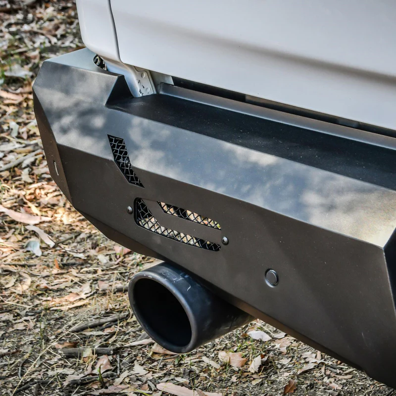 Westin Pro-Series Rear Bumper Textured Black Steel Model 58-421075 - Image 7