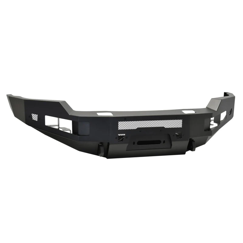 Westin Pro-Series Winch Mount Front Bumper Textured Black Steel Model 58-411005 - Image 2