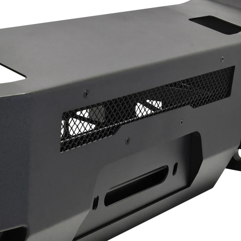 Westin Pro-Series Winch Mount Front Bumper Textured Black Steel Model 58-411035 - Image 9