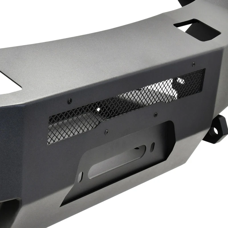 Westin Pro-Series Winch Mount Front Bumper Textured Black Steel Model 58-411065 - Image 4
