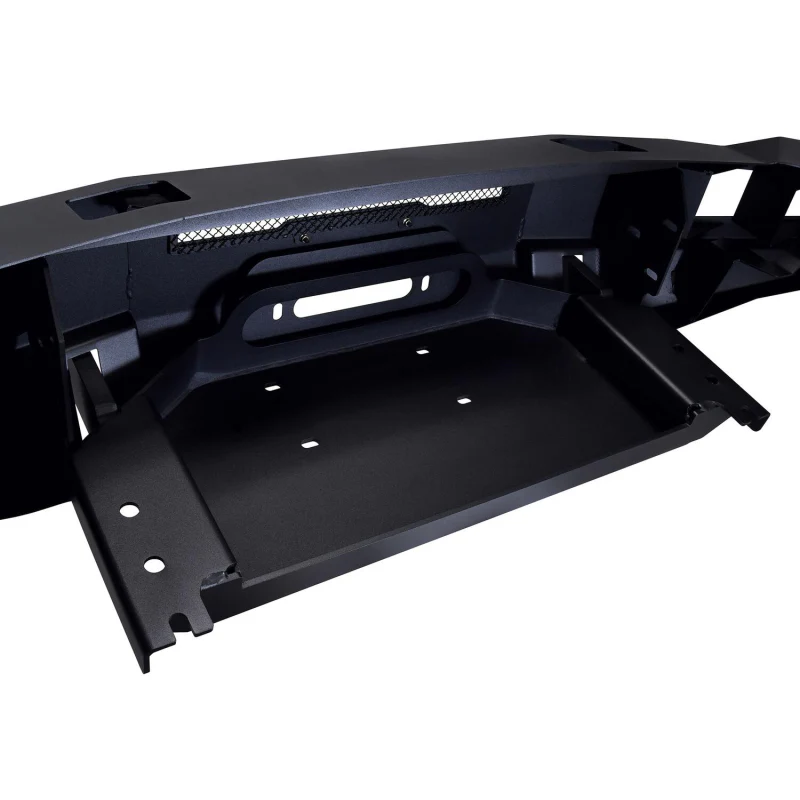 Westin Pro-Series Winch Mount Front Bumper Textured Black Steel Model 58-411065 - Image 7