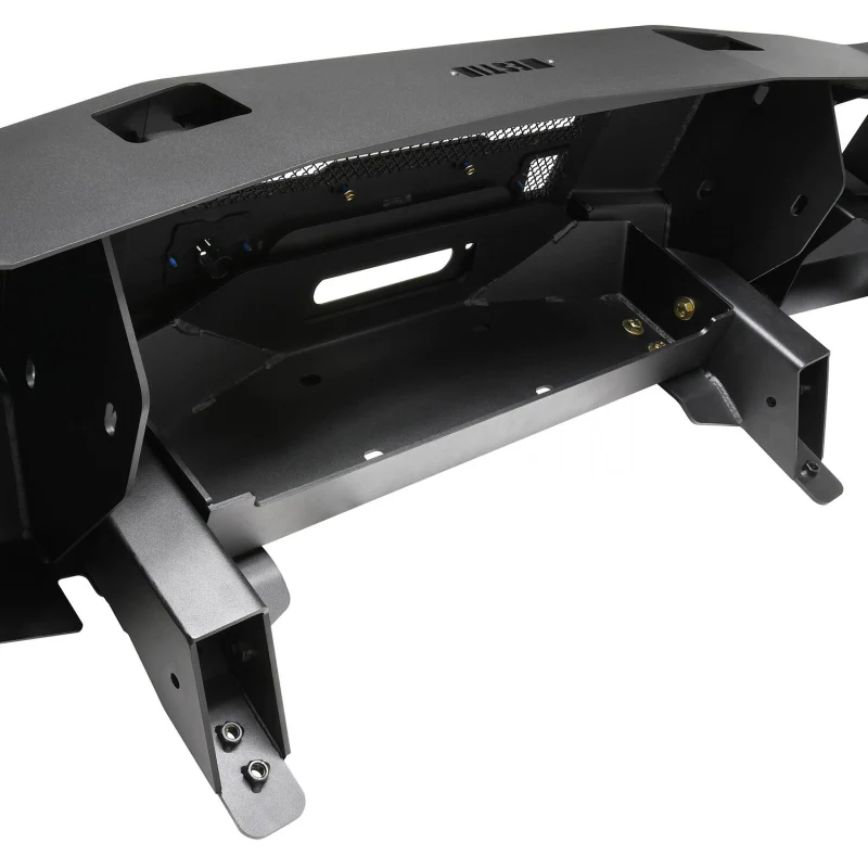 Westin Pro-Series Winch Mount Front Bumper Textured Black Steel Model 58-411165 - Image 11