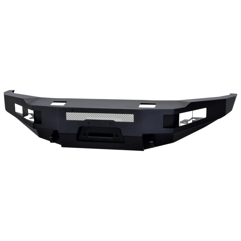 Westin Pro-Series Winch Mount Front Bumper Textured Black Steel Model 58-411175 - Image 2
