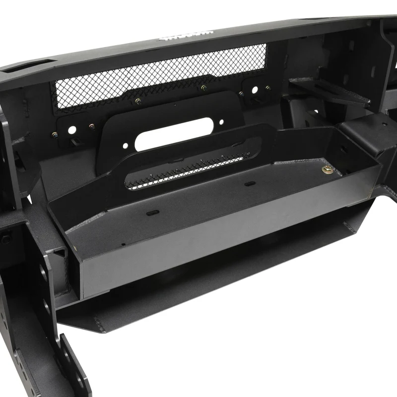 Westin Pro-Series Winch Mount Front Bumper Textured Black Steel Model 58-411195 - Image 12